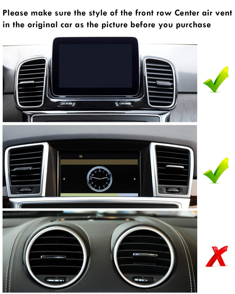 Moonlinks Compatible with Mercedes Benz Air Vent Outlet Tabs, Front Center Row Air Vent Clip Tab Replacement for W166 ML Class 2012-2015 GLE Class 2016-2019 X166 GL Class 2013-2016 GLS Class 2017-2019 - LeoForward Australia