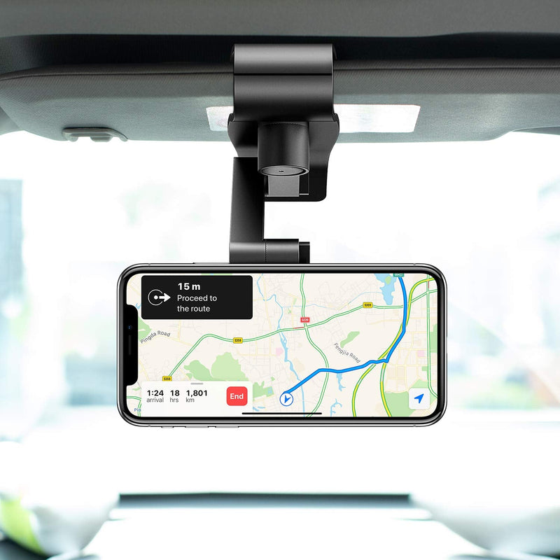  [AUSTRALIA] - WixGear Universal Visor Magnetic Car Mount Holder, for Cell Phones with Fast Swift-Snap TM Technology, Magnetic Cell Phone Mount (Visor Mount)