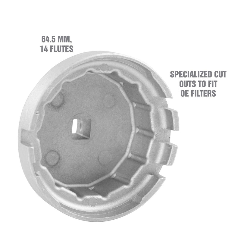  [AUSTRALIA] - OEM TOOLS 25451 Oil Filter Cap Wrench (Toyota/Lexus 64.5mm)