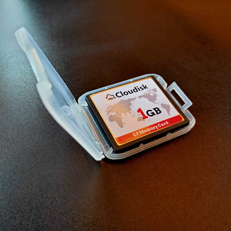 Cloudisk Compact Flash CF Card Memory Cards High Speed CompactFlash Reader Camera Card for DSLR (1GB) 1GB - LeoForward Australia