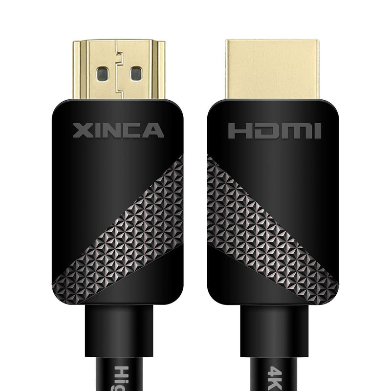  [AUSTRALIA] - XINCA HDMI Cable 2.0 10ft, 4K@60Hz - 18Gbps - 4:4:4-28AWG HDR Cord, HDMI UHD Wire with Gold Connector Supports 3D, Ethernet&Audio Return， Compatible Xbox One, PS3&4, Blu-Ray