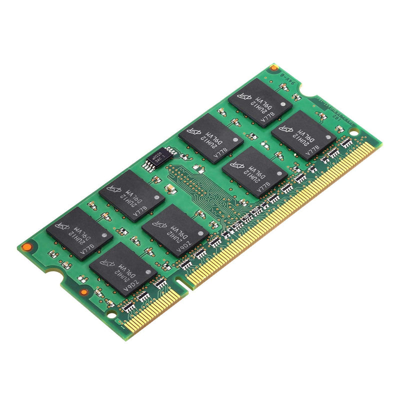  [AUSTRALIA] - Rasalas DDR2 PC2-6400 DDR2 800 Sodimm DDR2 4GB Kit (2x2GB) PC2 6400S 2RX8 1.8V CL6 RAM Memory Modules for Laptop Computer PC2 6400 4GB Kit (2GBx2) Sodimm Green