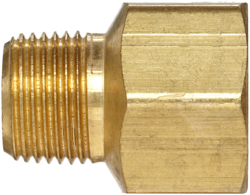  [AUSTRALIA] - Anderson Metals 56120-0806 Brass Pipe Fitting, Adapter, 3/8" Male Pipe x 1/2" Female Pipe 3/8" x 1/2"