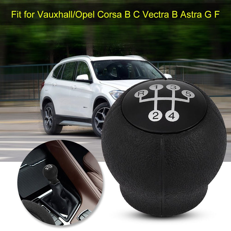  [AUSTRALIA] - KIMISS 5 Speed Car Gear Stick Shift Knob Head for Vauxhall/Opel Corsa B C Vectra B Astra G F