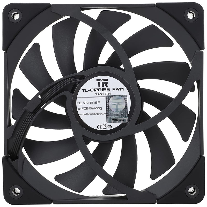  [AUSTRALIA] - Thermalright TL-C12015B 120mm Slim Fan, 1800RPM, PWM Control, High Performance Slim Fan