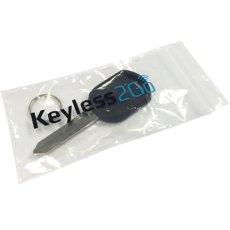  [AUSTRALIA] - Keyless2Go New Uncut Replacement 80 Bit Transponder Ignition Car Key H92 H84 H85