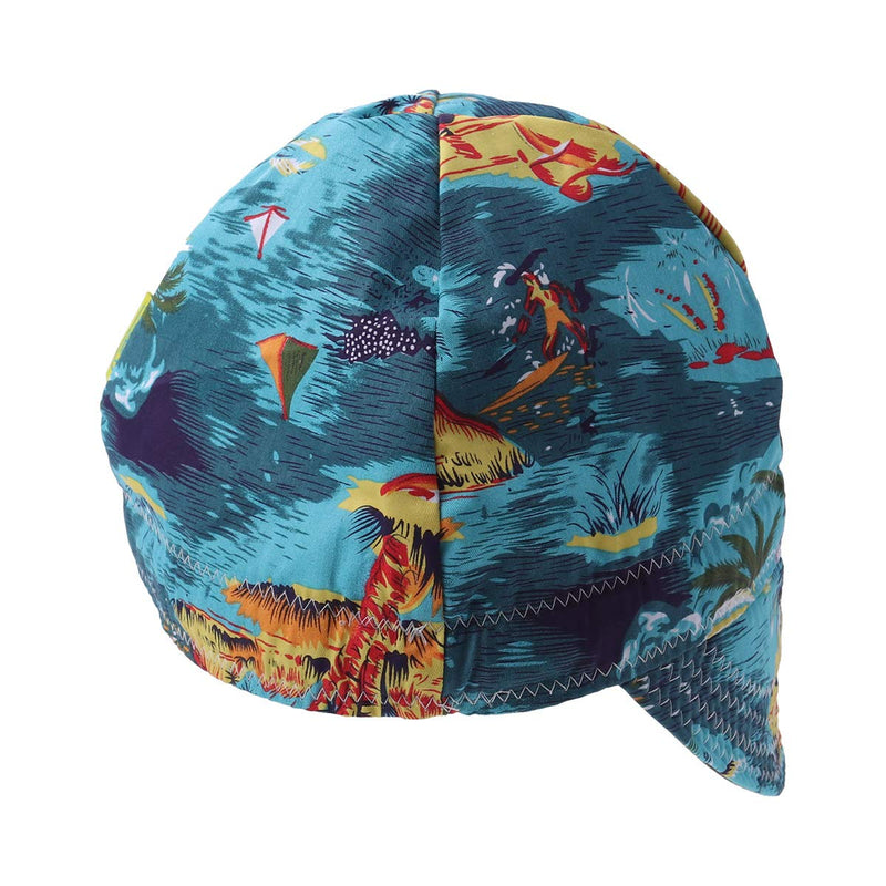  [AUSTRALIA] - VORCOOL Premium Welding Hat Welding Welders Flame Retardant Protective Welding Cap Hat (Random Pattern)