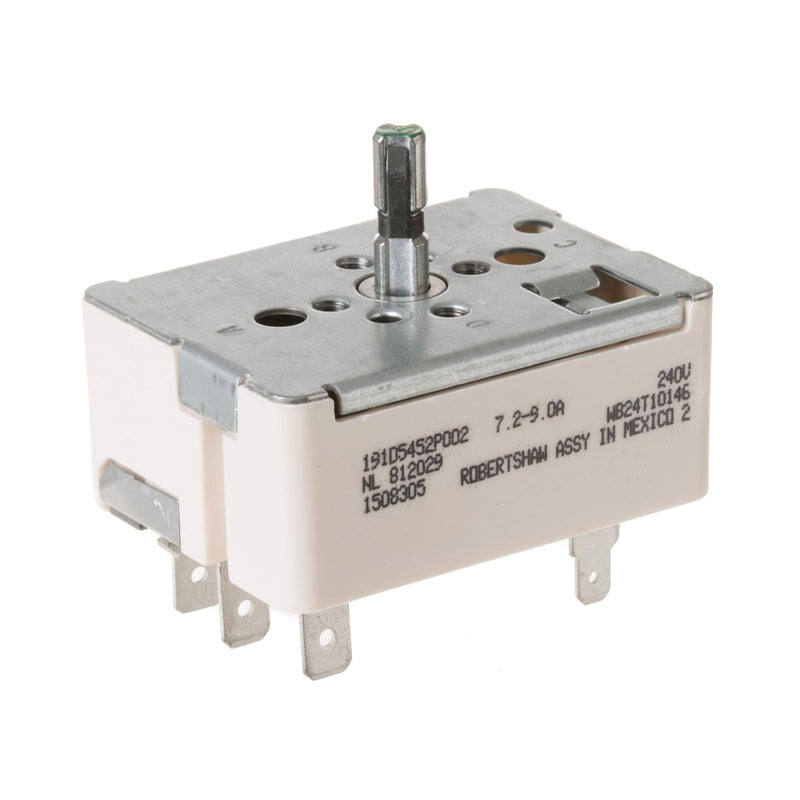 GE WB24T10146 Genuine OEM Surface Element Control Switch for GE Ranges - LeoForward Australia