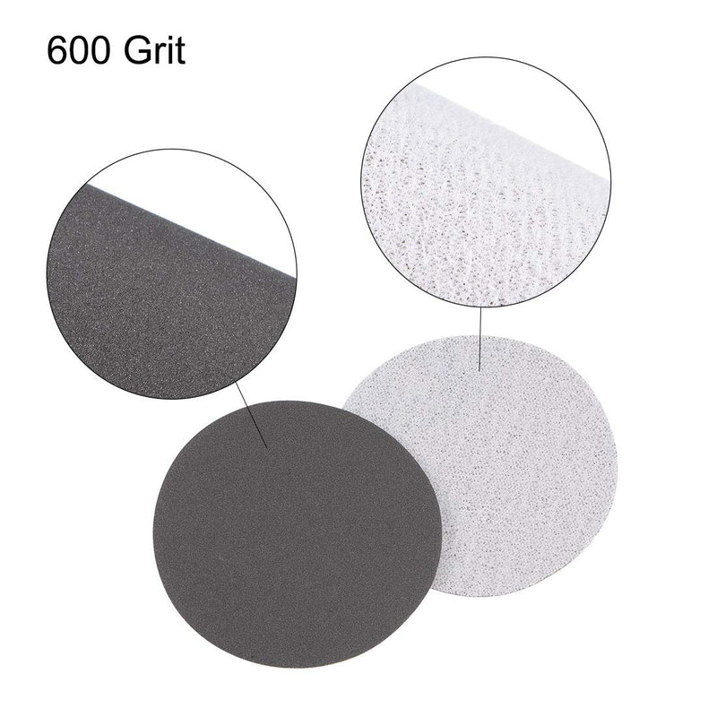  [AUSTRALIA] - uxcell 2 Inch Wet Dry Sanding Discs 600 Grit Hook and Loop Sanding Disc Silicon Carbide Sandpaper 20pcs