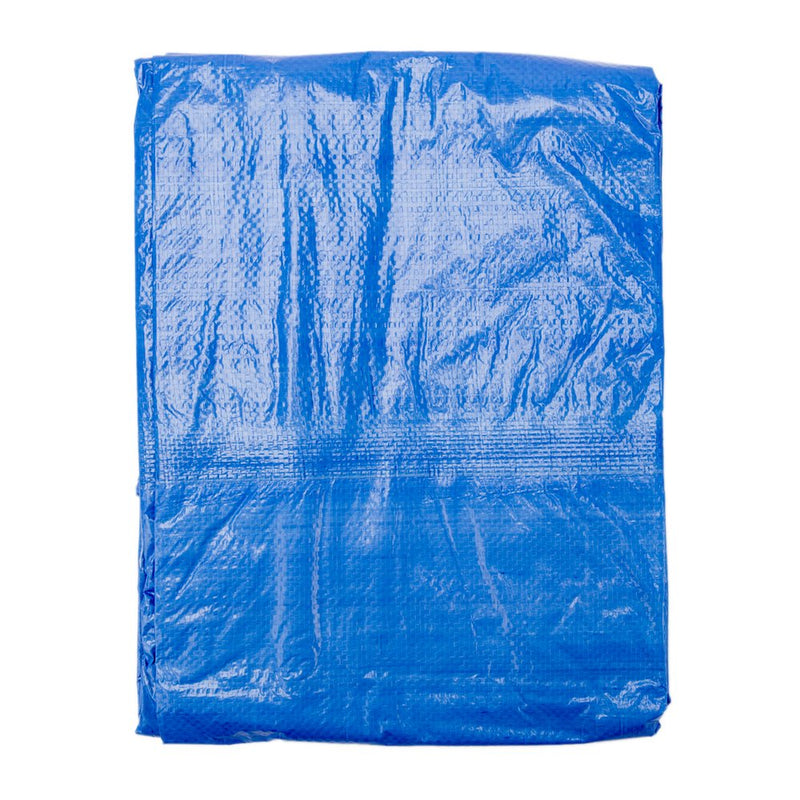  [AUSTRALIA] - B-Air Grizzly Tarps - Large Multi-Purpose, Waterproof, Heavy Duty Poly Tarp Cover - 5 Mil Thick (Blue - 8 x 10 Feet) 8X10 Pack of 1