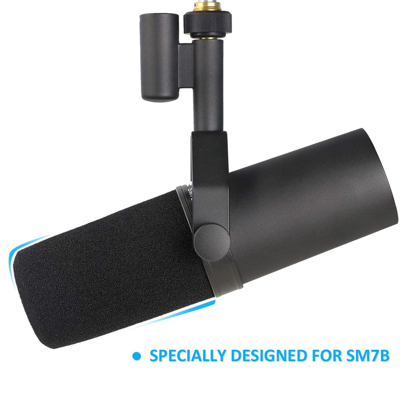  [AUSTRALIA] - SM7B Windscreen - Mic Pop Filter Foam Cover Compatible with Shure SM7B Microphone to Blocks Out Plosives by YOUSHARES