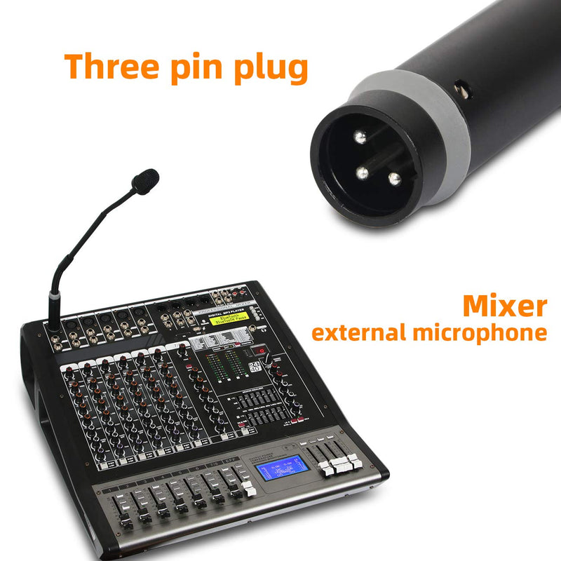  [AUSTRALIA] - Depusheng DJ Mic 16" Professional Dynamic Gooseneck Microphone with XLR
