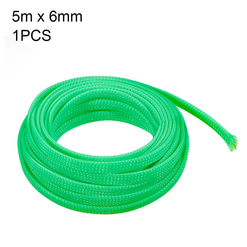  [AUSTRALIA] - uxcell Expandable Sleeving, 1/4-inch 16ft Cable Sleeve, Green