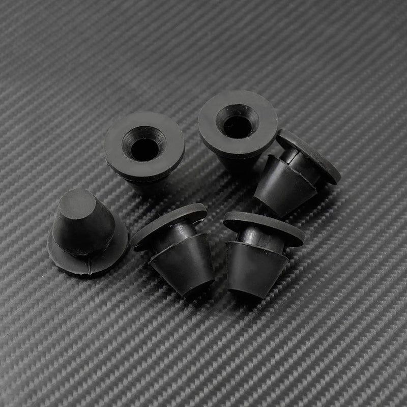  [AUSTRALIA] - YHMTIVTU Rubber Side Cover Grommets Compatible with Harley Davidson Touring Electra Street Glide Road Glide King Ultra Limited 2008-2019 6 pcs