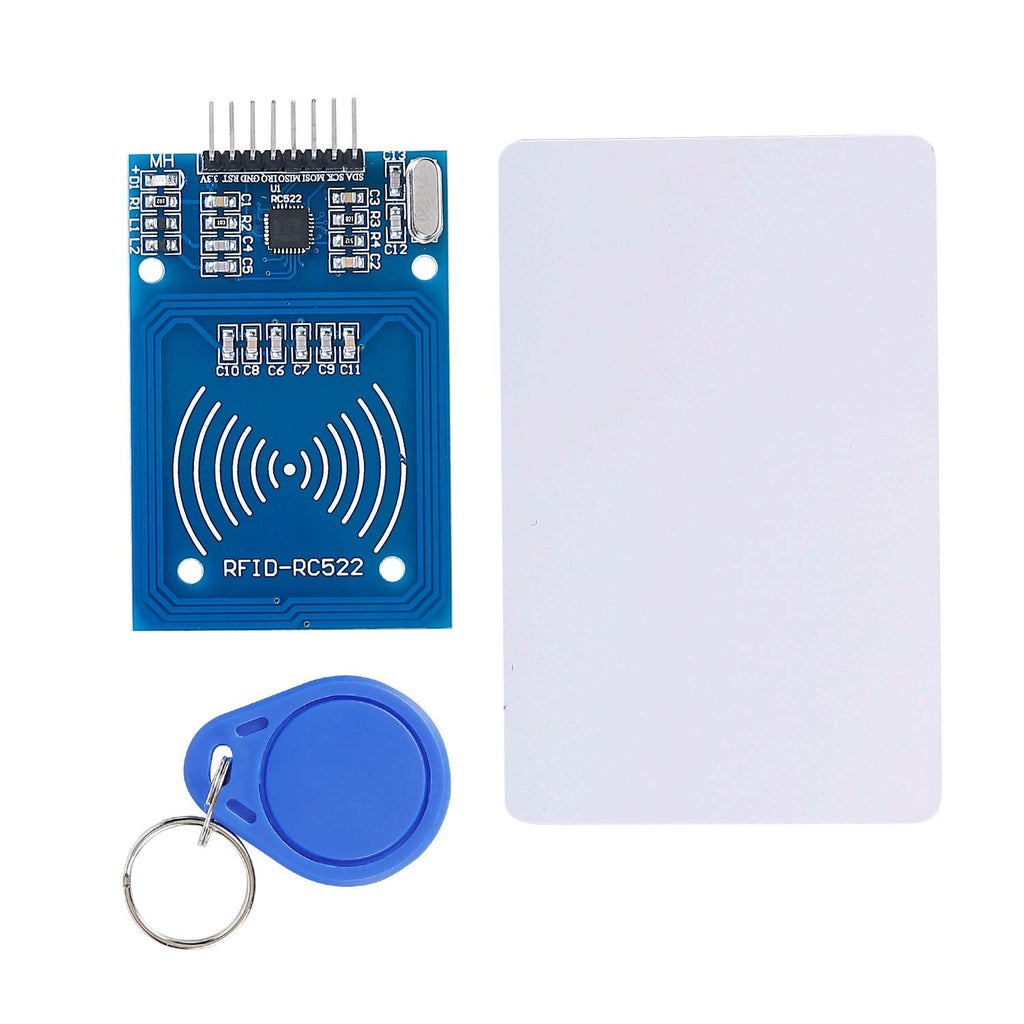  [AUSTRALIA] - SunFounder Reader Module Kit Mifare RC522 Reader Module with S50 White Card and Key Ring Compatible with Arduino Raspberry Pi
