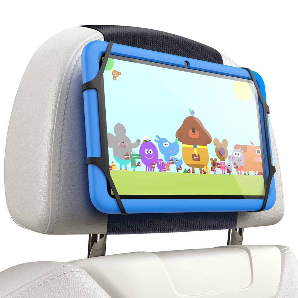  [AUSTRALIA] - Lamicall Car Headrest Tablet Holder - 2023 Upgrade 360° Rotation Tablet Car Mount for Back Seat, Road Trip Essentials for Kids Backseat Tablet Holder, for 7.9~11 inch Tablets Like iPad Pro, Fire HD