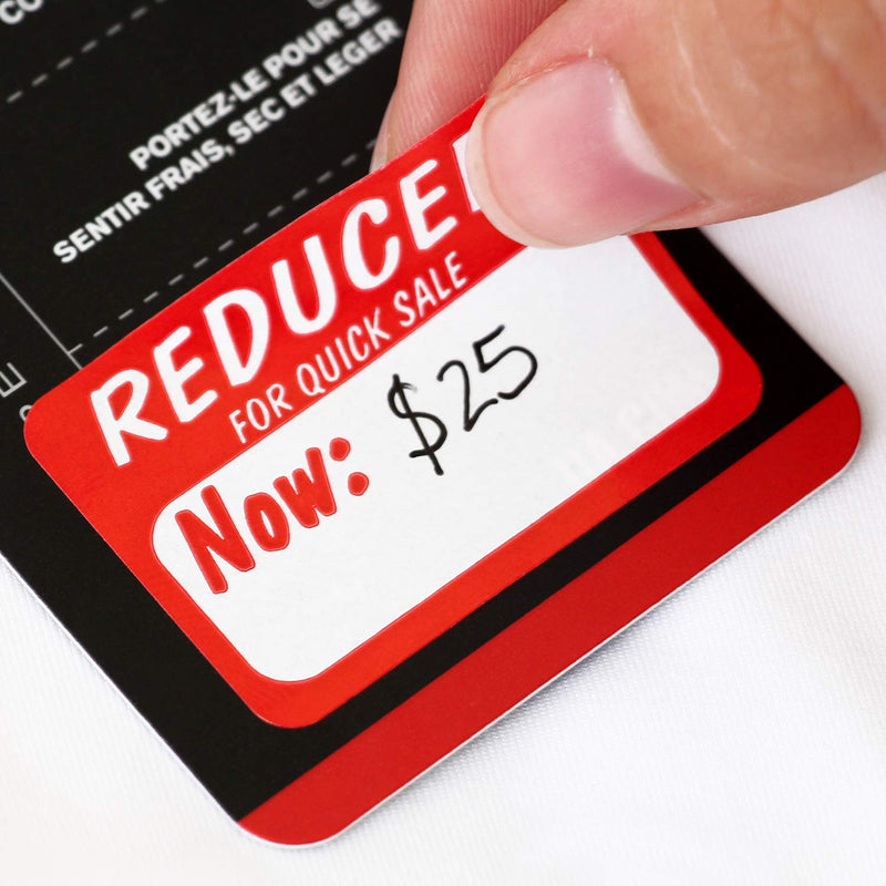 SmartSign "Reduced" Sale Price Label | 1.125" x 1.625" Semi-Gloss Paper, 500 Labels/Roll - LeoForward Australia
