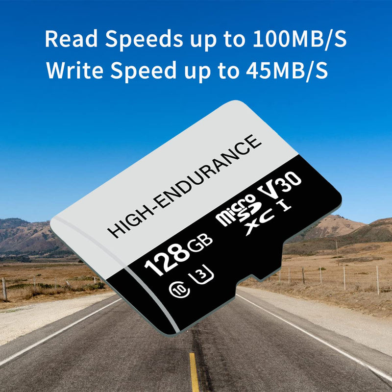  [AUSTRALIA] - 128GB SD Card Class 10 U3 for REDTIGER 4K Dash Cam
