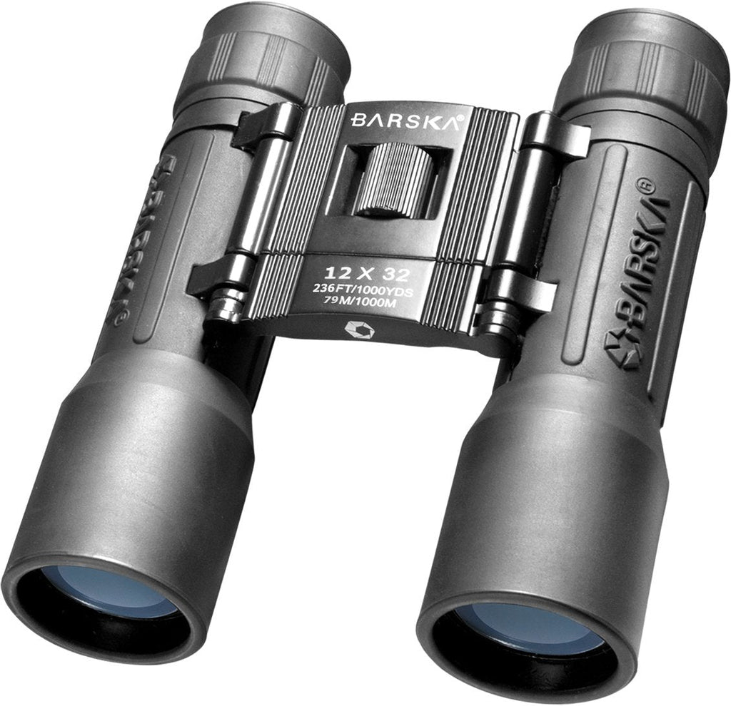  [AUSTRALIA] - BARSKA 12x32 Lucid View Binoculars, Black (AB10113)