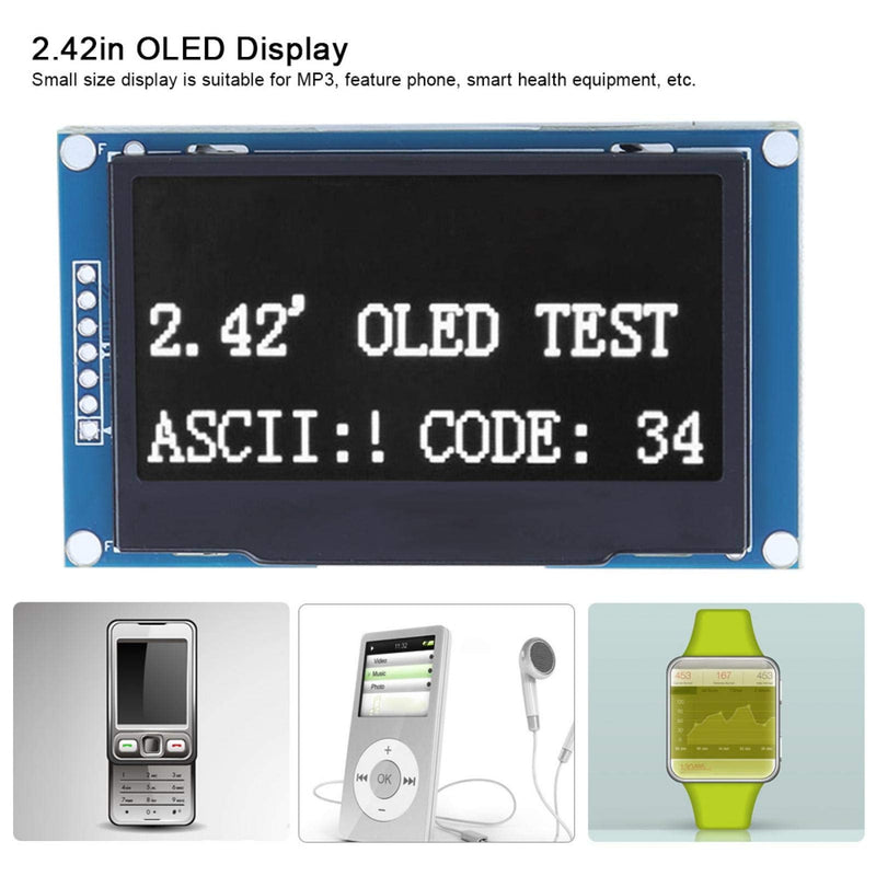  [AUSTRALIA] - FTVOGUE 2.42 OLED Display Module SSD1309 Drive Liquid Crystal Screen