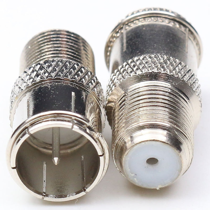 F Push on Connectors,ANHAN F Female to Male Right Angle Adapters F Quick Connect Coax Connector for Wall Mounted TV,Wall Plate, Cabinet, RV TV and Coaxial Cable Connection 10Packs 10 - LeoForward Australia