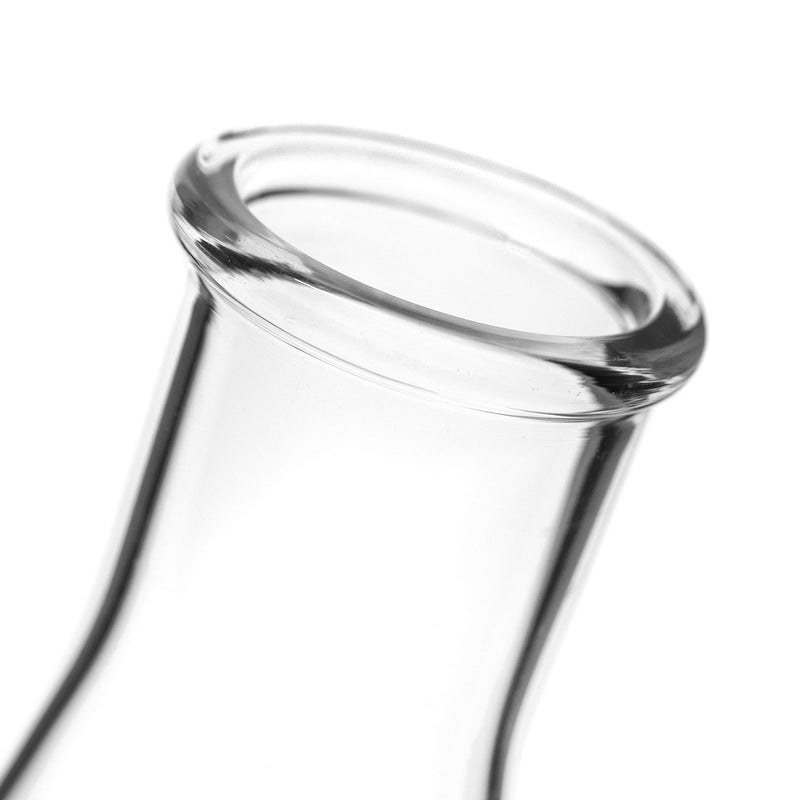 Premium Erlenmeyer Flask Set - 100ml, 250ml & 500ml - Narrow Neck, White Graduations - Superior Durability & Chemical Resistance - Borosilicate 3.3 Glass - Eisco Labs - LeoForward Australia