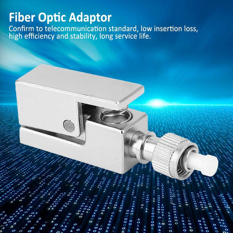  [AUSTRALIA] - Bare Fiber Adapter, Telecom Standard Fiber Optic Adapter, Temporary Connection for Industry (FC)