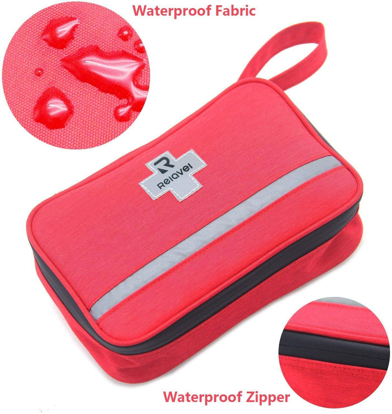  [AUSTRALIA] - First Aid Kit, Professional Wateproof Premiunm Nylon First Aid Bag, Emergency Equipment Kits Gift Choice for Family,Home, Outdoors,Hiking&Camping,Car, Workplace, Office