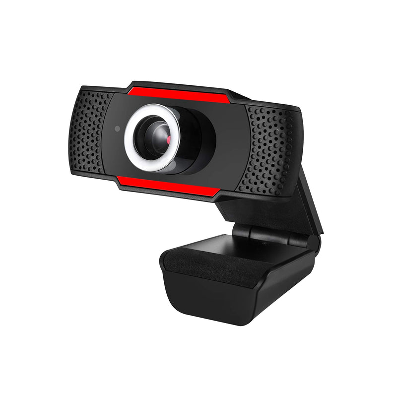  [AUSTRALIA] - Adesso CyberTrack H3 Webcam 1.2 Megapixel 30 fps USB 2.0 1280x720 Video CMOS Sensor Manual-Focus Microphone for PC & Laptop, Black