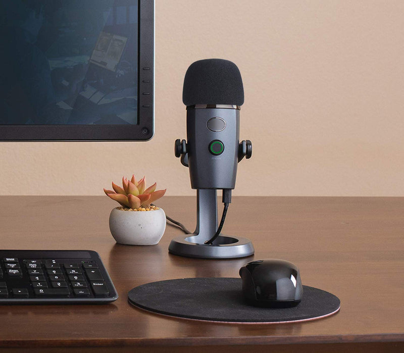  [AUSTRALIA] - YOUSHARES Yeti Nano Microphone Foam Windscreen - Mic Wind Cover Pop Filter Foam Cover, Professional Customized for Blue Yeti Nano