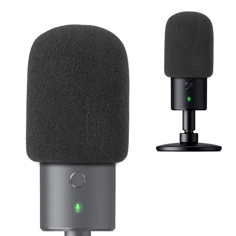  [AUSTRALIA] - Foam Microphone Windscreen - Mic Cover Pop Filter Customized for Razer Seiren X Streaming Microphone