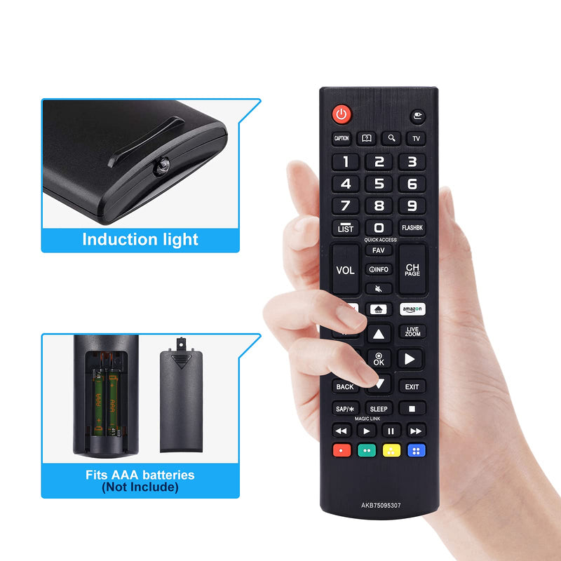 Remote Control Replacement for LG Smart TV Without Battery - LeoForward Australia