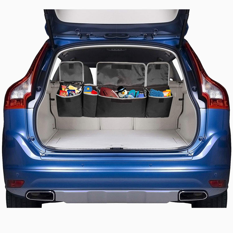  [AUSTRALIA] - PIDO Backseat Trunk Organizer, Hanging Seat Back Storage Organizer for SUV and Many Vehicles – Free Your Trunk Space