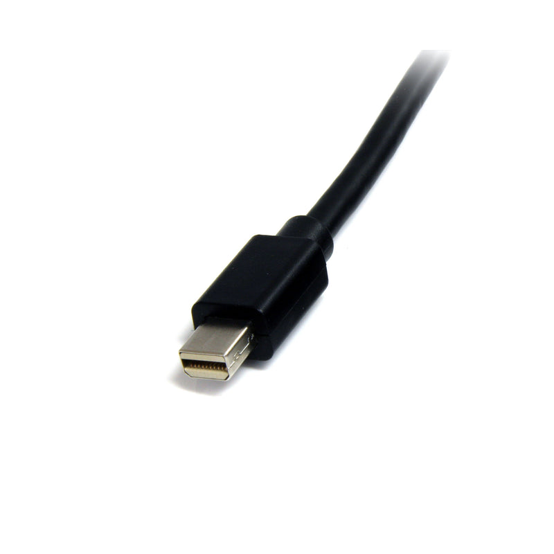 StarTech.com 6 ft Mini DisplayPort 1.2 Cable M/M - Mini DisplayPort 4k with HBR2 support - 6 feet Mini DP to Mini DP 1.2 Cable (MDISPLPORT6),Black Black - LeoForward Australia