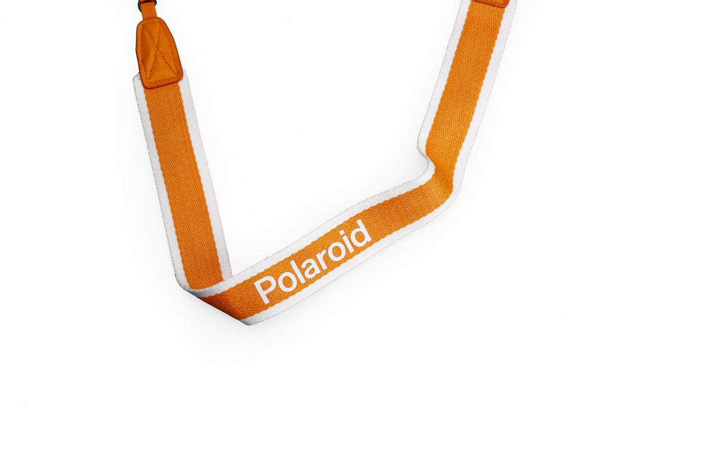  [AUSTRALIA] - Polaroid Camera Strap Flat – Orange Stripe