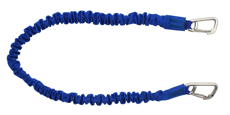 [AUSTRALIA] - Extreme Max Blue 18" 3006.2783 BoatTector High-Strength Line Snubber & Storage Bungee, Value 2-Pack-18 with Compact Hooks 18" with Compact Hooks