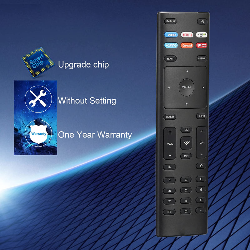 Universal Remote Control, XRT136 Compatible with All VIZIO LED LCD HD 4K UHD HDR Smart TVs - LeoForward Australia