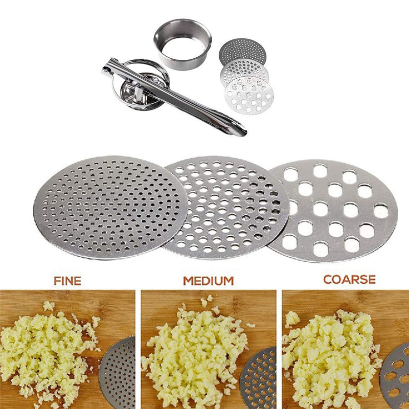 Professional Stainless Steel Potato Ricer, Potato Masher with 3 Ricing Discs for Coarse & Fine Ricing-Best Potato Press - LeoForward Australia
