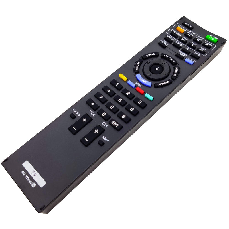 INTECHING RM-YD035 TV Remote Control for Sony KDL-22BX300, KDL-32BX300, KDL-32EX301, KDL-32EX400, KDL-32FA600, KDL-40EX401, KDL-46EX400, KDL-46EX401, KLV-32BX300, KLV-40BX400 - LeoForward Australia