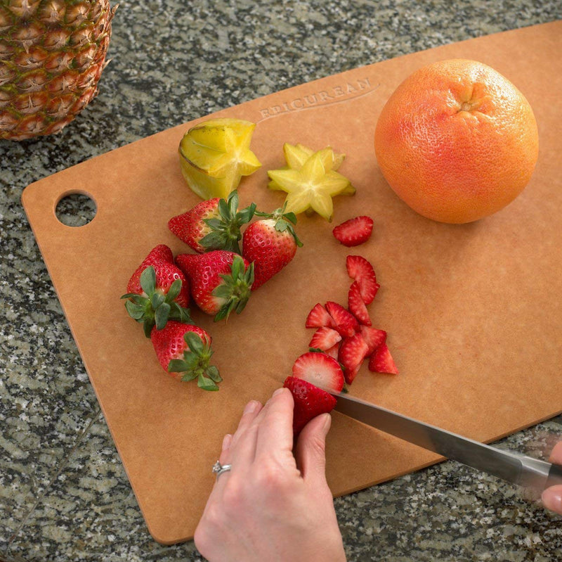  [AUSTRALIA] - Epicurean Kitchen Series Cutting Board, 8-Inch × 6-Inch, Natural,001-080601