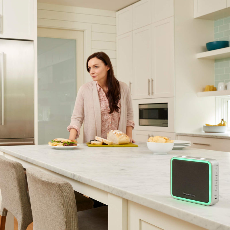 Honeywell Home RDWL917AX2000/E Doorbell Portable Wireless Doorbell & Push Button-9 Series, Blue Wireless Doorbell w/Push Button Halo Light - LeoForward Australia