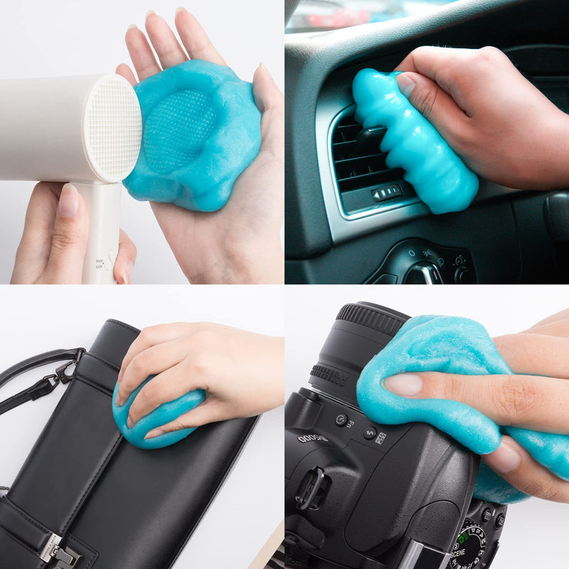  [AUSTRALIA] - CLICK CLEAN Keyboard Cleaning Gel, 7oz Universal Cleaning Gel for Keyboards Electronics Cleaner Dust Cleaning Gel for Car, Laptop, Keyboard, Air Vents