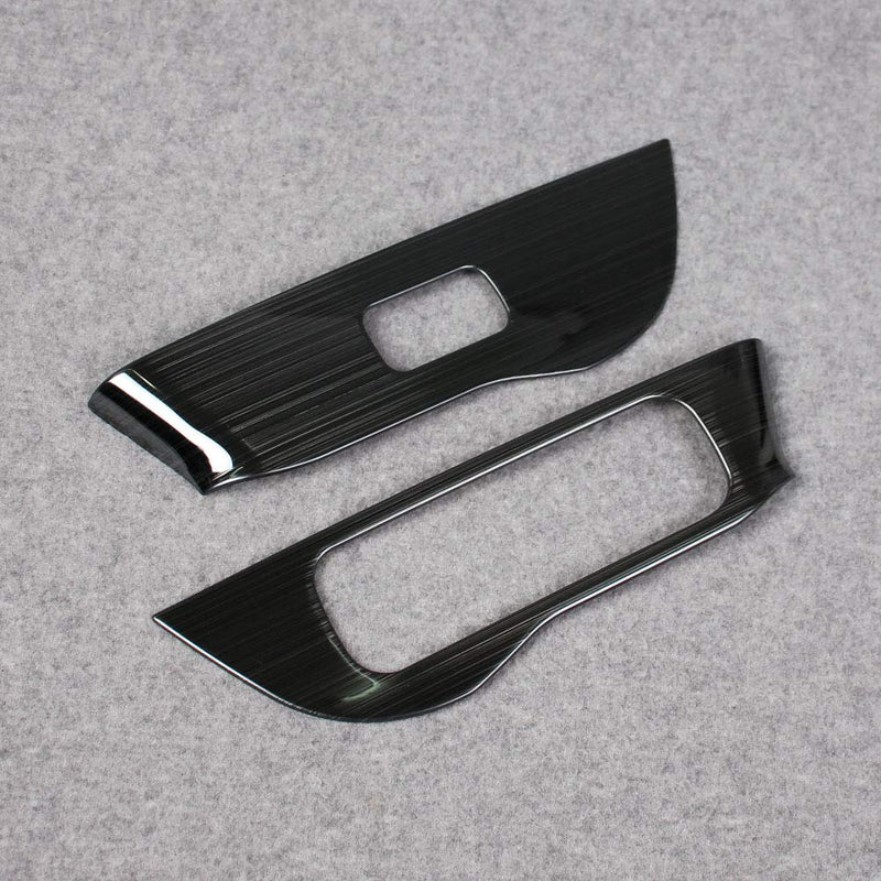 Beautost for Mercedes-Benz New GLE 350 450 W167 2020 2021 Interior Window Switch Console Panel Trims (Black) Black - LeoForward Australia