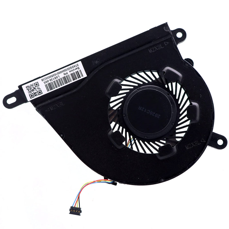  [AUSTRALIA] - Deal4GO CPU Cooling Fan L68134-001 ND75C07-19A18 for HP 14-DQ 15-DY 15s-FQ 15s-EQ 340S G7 14-DQ0011DX 14-DQ1039WM 15-DY0013DX, Black