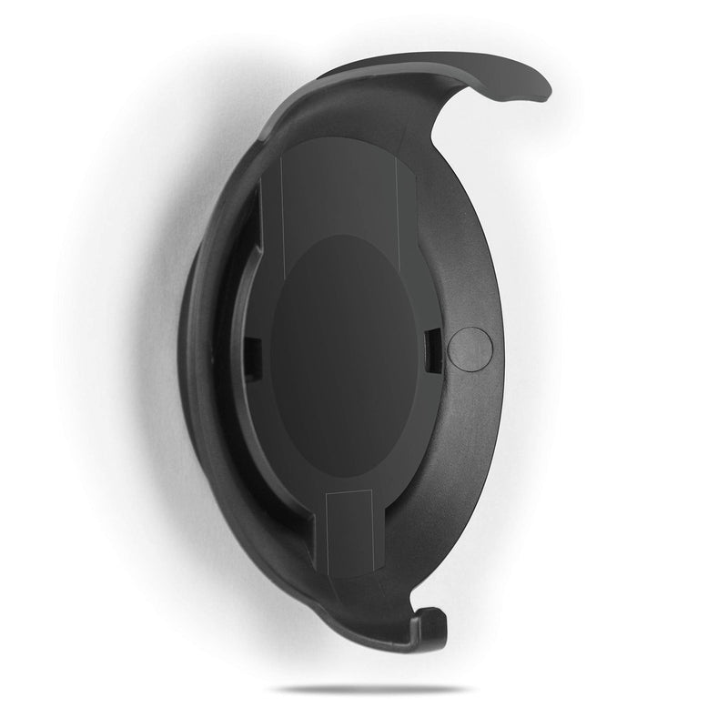  [AUSTRALIA] - WIDEPLORE Echo Dot Wall Mount Holder for 3rd Generation, Built-in Cable Management Space-Saving Accessories for Dot(3rd Gen) Smart Speakers, with Sticking Tape and Drill Nail-Black Black
