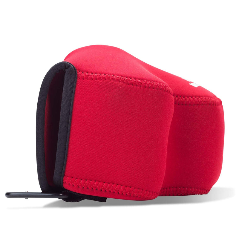  [AUSTRALIA] - MegaGear MG1948 Ultra Light Neoprene Camera Case Compatible with Nikon Z5 - Red