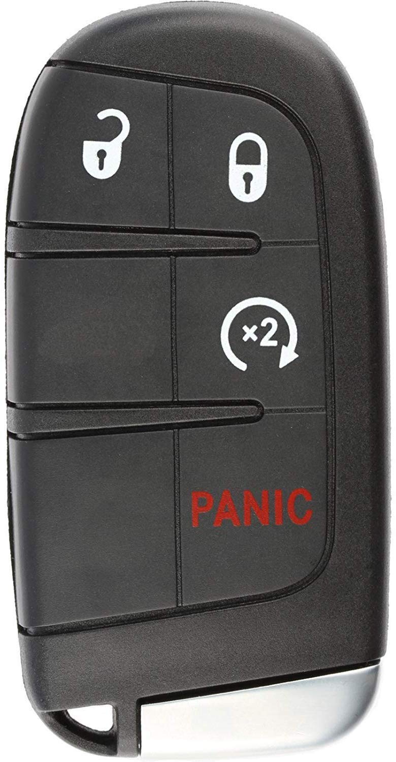  [AUSTRALIA] - KeylessOption Keyless Entry Remote Car Smart Key Fob for Jeep Compass Grand Cherokee M3N-40821302 1x