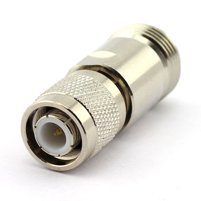  [AUSTRALIA] - DGZZI 2-Pack TNC Male to N Female RF Coaxial Adapter TNC to N Coax Jack Connector