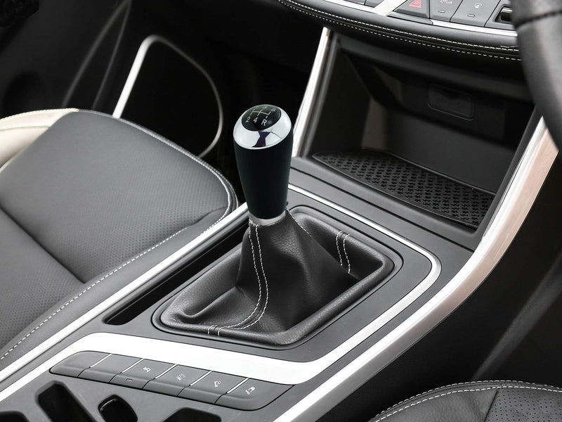  [AUSTRALIA] - Abfer Shifter Knobs 5 Speed Manual Stick Shift Handle Leather Gear Shifting Knob for Car Transport Vehicles