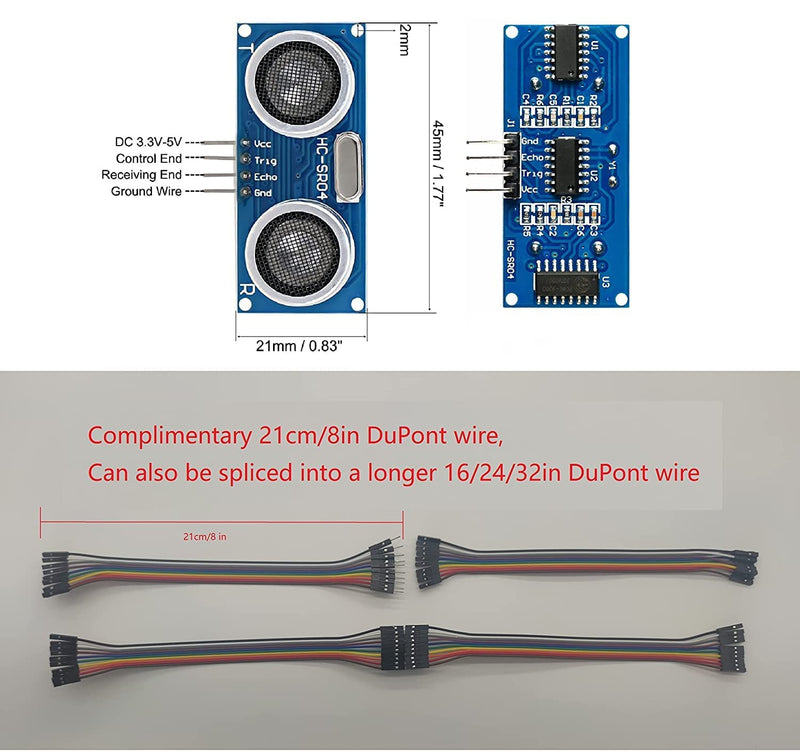  [AUSTRALIA] - WWZMDiB ((((3Pcs)))) HC-SR04 Ultrasonic Sensor Module Distance Measuring Sensor Module for Arduino R3 MEGA Mega2560 (3)